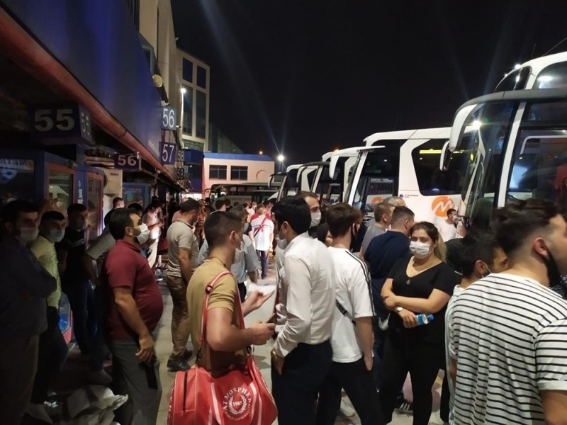 15 Temmuz Demokrasi Otogarı'nda asker uğurlama yoğunluğu 9