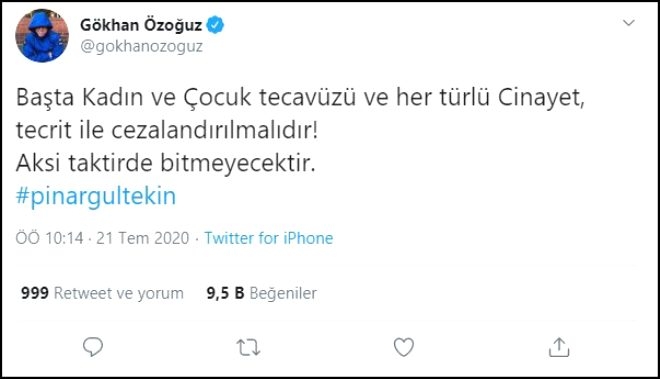 Pınar'ın yürek yakan ölümüne ünlü isimler böyle isyan etti 4