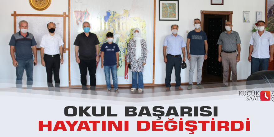 Okul başarısı hayatını değiştirdi