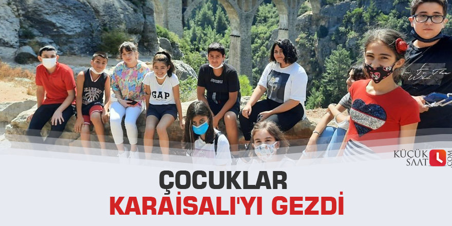 Çocuklar Karaisalı'yı gezdi