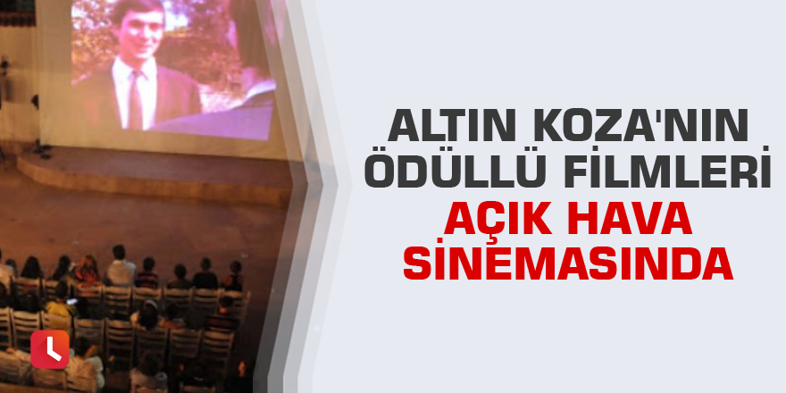 Altın Koza'nın ödüllü filmleri açık hava sinemasında