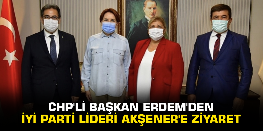 CHP'li Hülya Erdem'den İYİ Parti lideri Akşener'e ziyaret