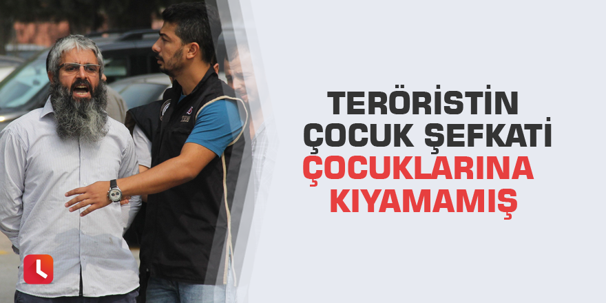 Teröristin çocuk şefkati çocuklarına kıyamamış