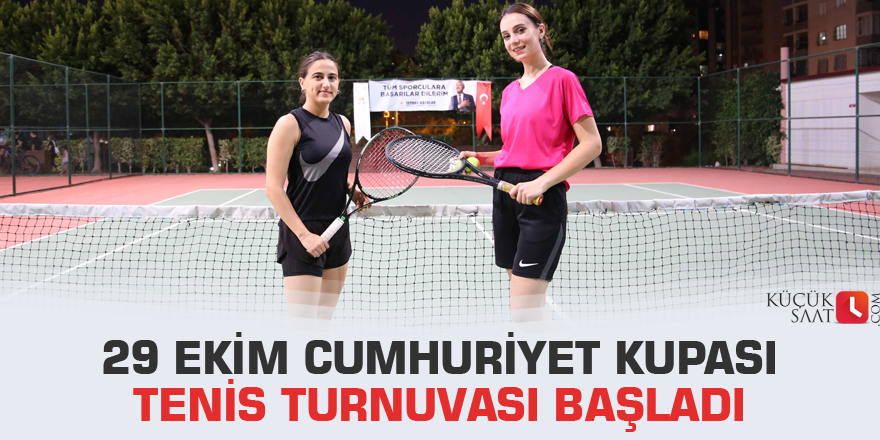 29 Ekim Cumhuriyet Kupası Tenis Turnuvası başladı