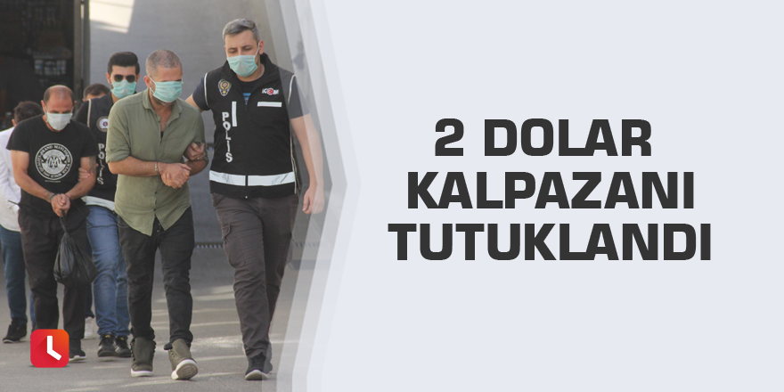 2 dolar kalpazanı tutuklandı