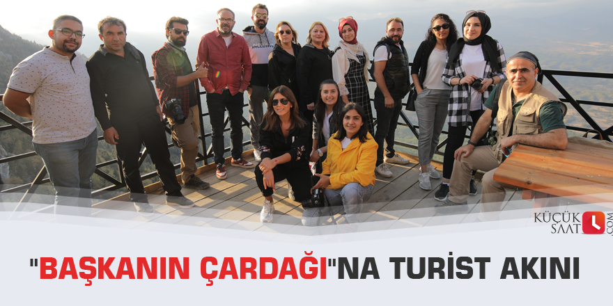 "Başkanın Çardağı"na turist akını