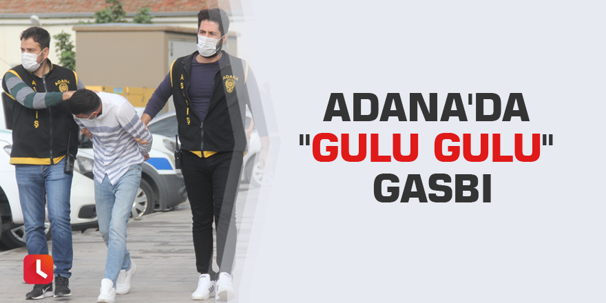 Adana'da "gulu gulu" gasbı