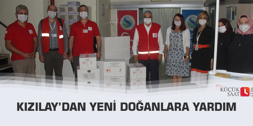 Kızılay’dan yeni doğanlara yardım