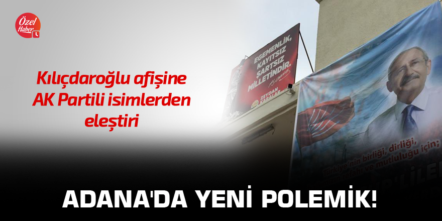 Adana'da yeni polemik!