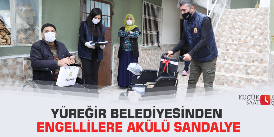 Yüreğir Belediyesinden engellilere akülü sandalye