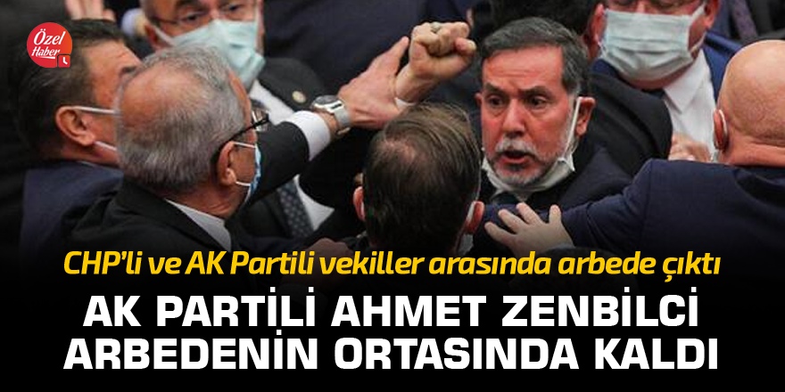 Ahmet Zenbilci arbedenin ortasında kaldı