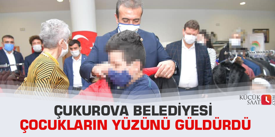 Çukurova Belediyesi çocukların yüzünü güldürdü