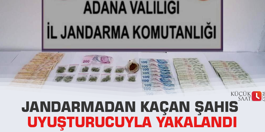 Jandarmadan kaçan şahıs uyuşturucuyla yakalandı