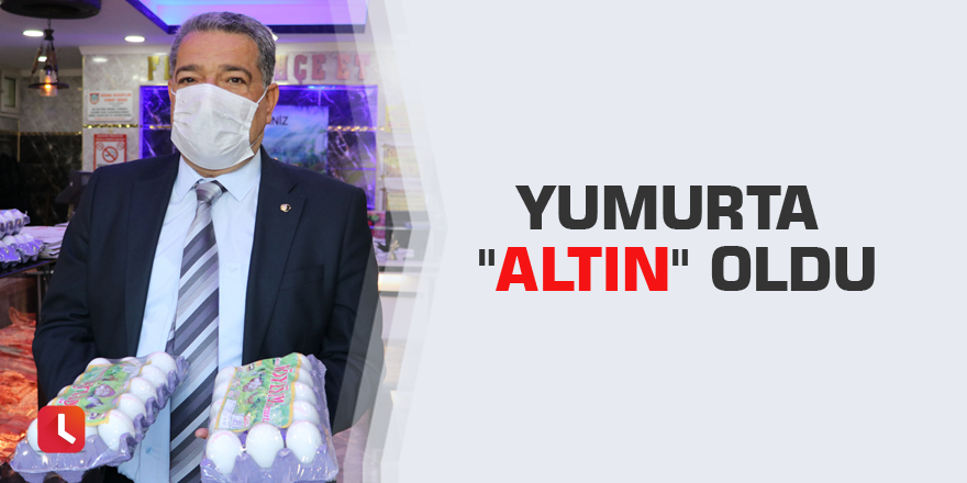 Yumurta "altın" oldu