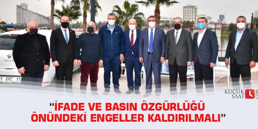 “İfade ve Basın özgürlüğü önündeki engeller kaldırılmalı”