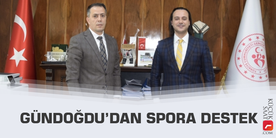 Gündoğdu’dan Spora Destek