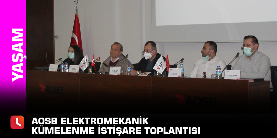 AOSB Elektromekanik Kümelenme İstişare Toplantısı