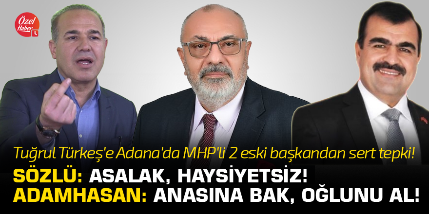 Sözlü: Asalak, haysiyetsiz! Adamhasan: Anasına bak, oğlunu al!