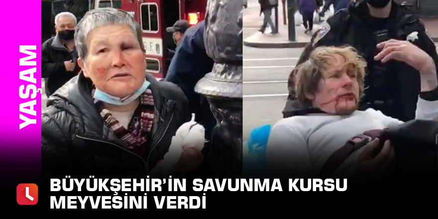 Büyükşehir’in savunma kursu meyvesini verdi