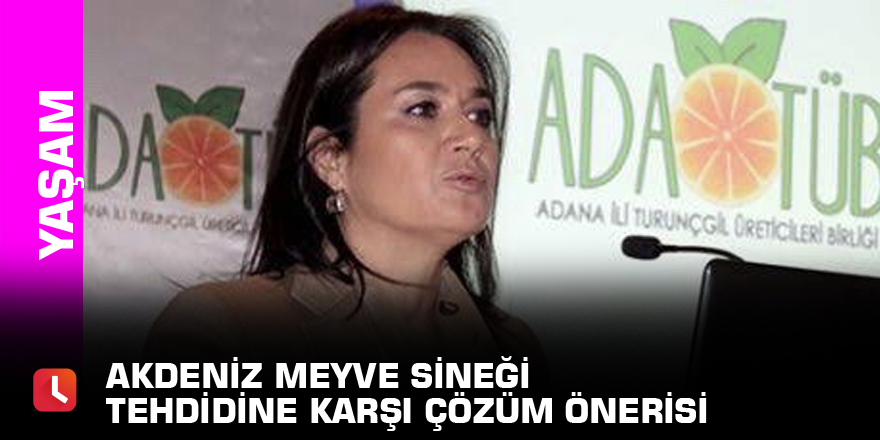 Akdeniz Meyve Sineği tehdidine karşı çözüm önerisi