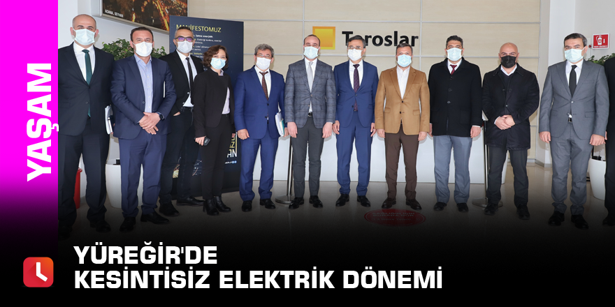 Yüreğir'de kesintisiz elektrik dönemi