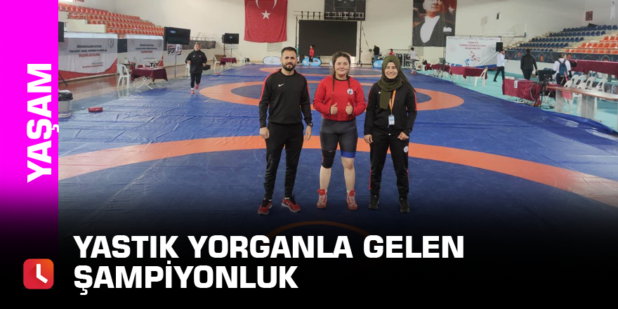 Yastık yorganla gelen şampiyonluk