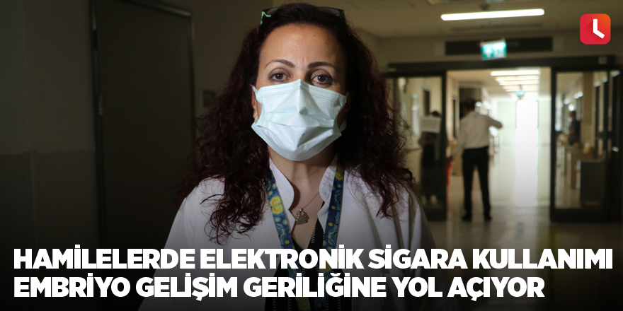 Hamilelerde elektronik sigara kullanımı embriyo gelişim geriliğine yol açıyor