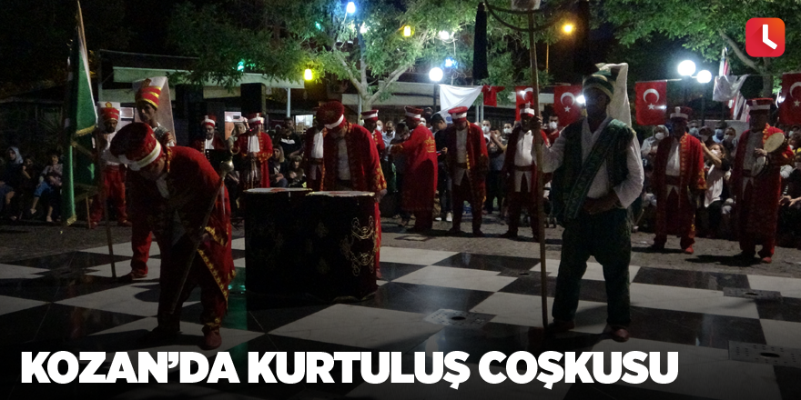 Kozan’da kurtuluş coşkusu