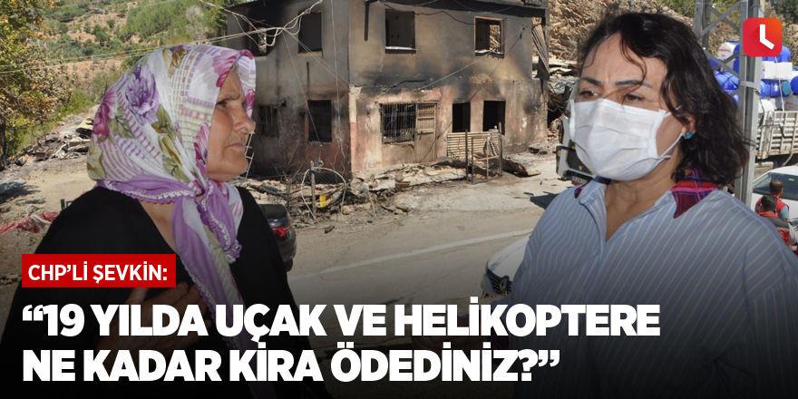 “19 yılda uçak ve helikoptere ne kadar kira ödediniz?”