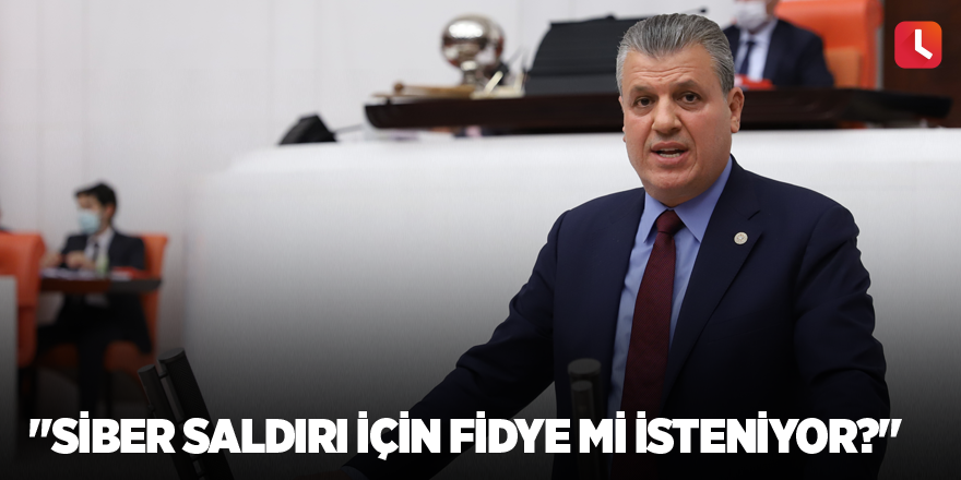 "Siber saldırı için fidye mi isteniyor?"