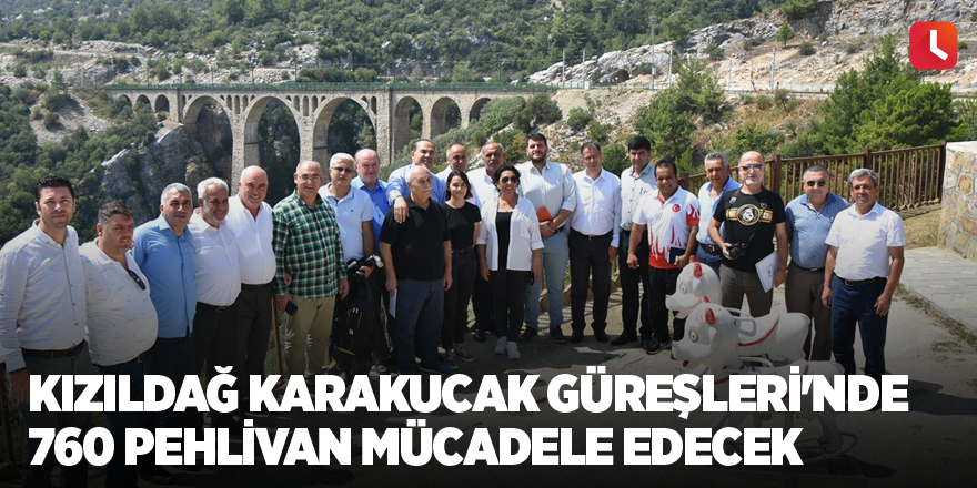 Kızıldağ Karakucak Güreşleri'nde 760 pehlivan mücadele edecek