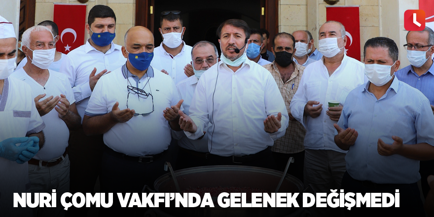 Nuri Çomu Vakfı’nda gelenek değişmedi