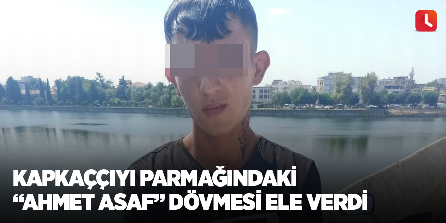 Kapkaççıyı parmağındaki “Ahmet Asaf” dövmesi ele verdi