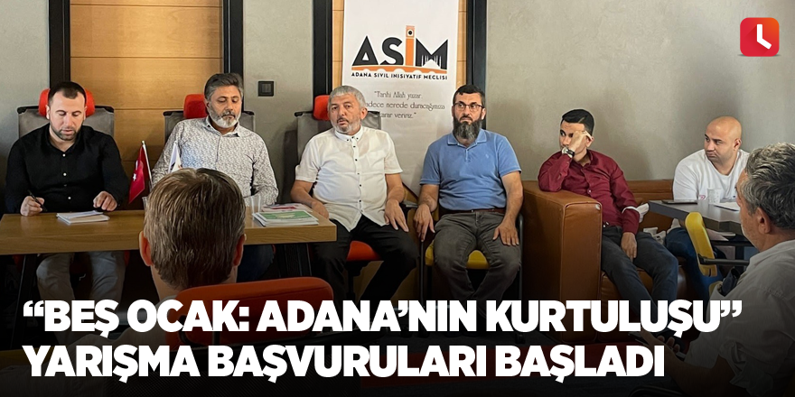 “Beş Ocak: Adana’nın Kurtuluşu” yarışma başvuruları başladı