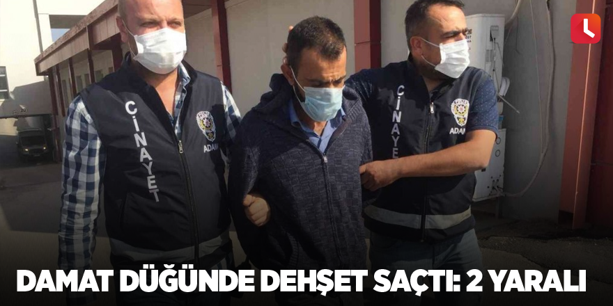 Damat düğünde dehşet saçtı: 2 yaralı