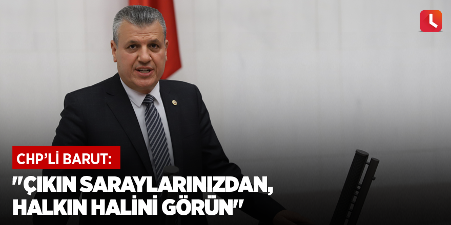 "Çıkın Saraylarınızdan, halkın halini görün"