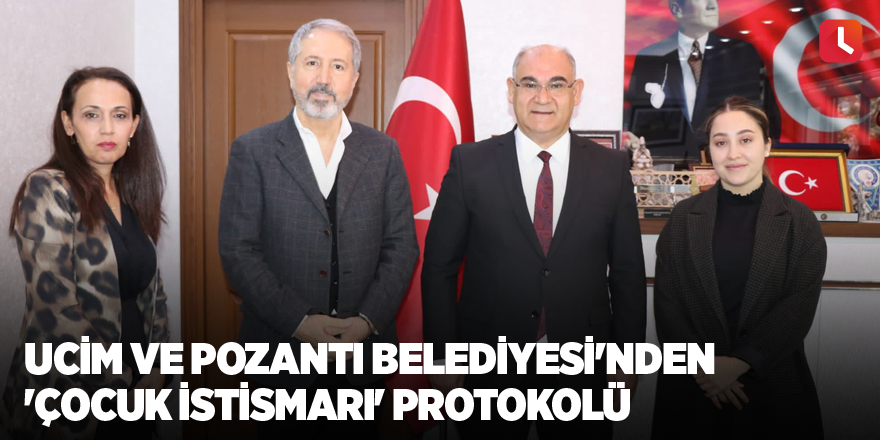 UCİM ve Pozantı Belediyesi'nden 'çocuk istismarı' protokolü