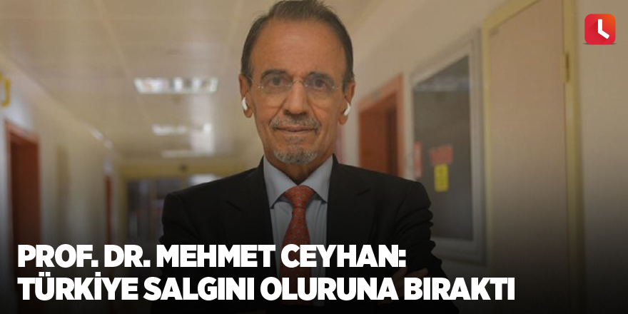 Prof. Dr. Mehmet Ceyhan: Türkiye salgını oluruna bıraktı