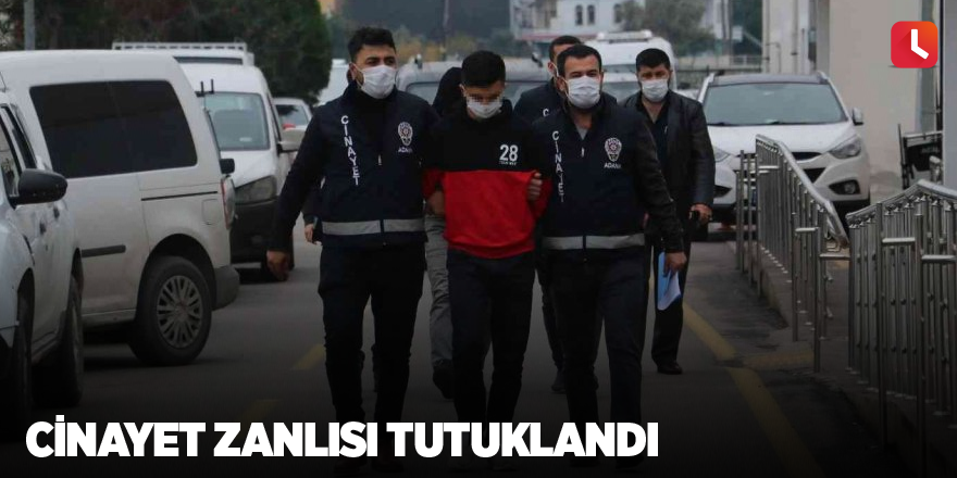 Cinayet zanlısı tutuklandı