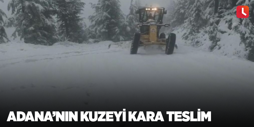 Adana’nın kuzeyi kara teslim