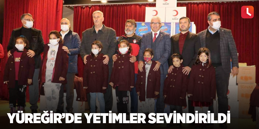 Yüreğir’de yetimler sevindirildi