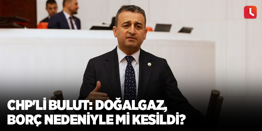 CHP'li Bulut: Doğalgaz, Borç Nedeniyle Mi Kesildi?