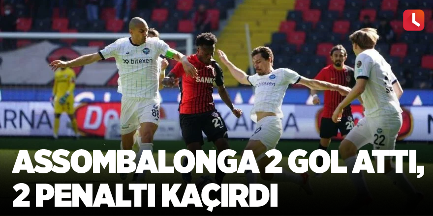 Assombalonga 2 gol attı, 2 penaltı kaçırdı