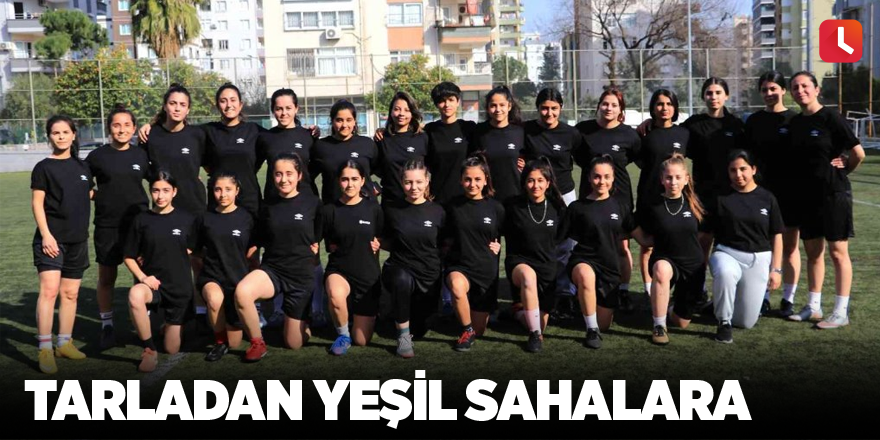 Tarladan yeşil sahalara