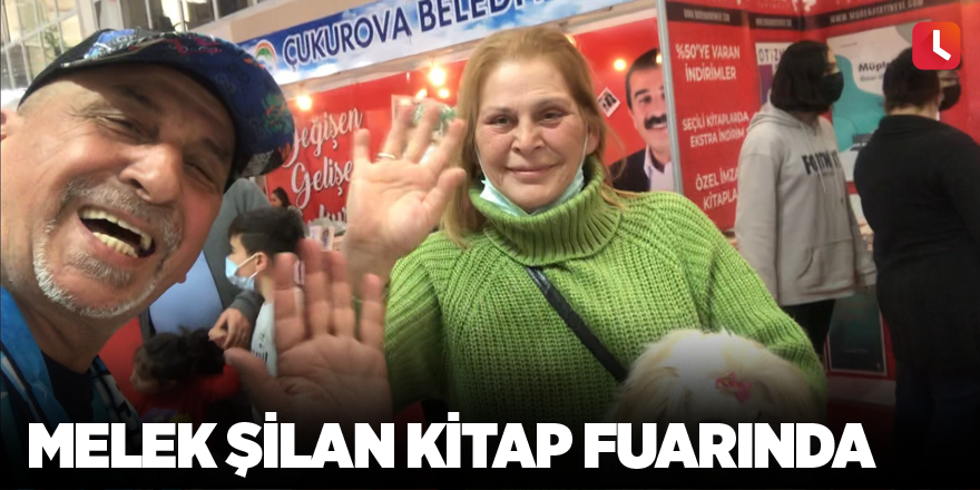 Melek Şilan kitap fuarında