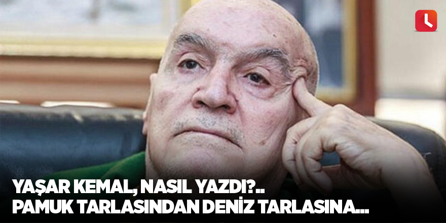 Yaşar Kemal, nasıl yazdı?.. Pamuk Tarlasından Deniz Tarlasına...