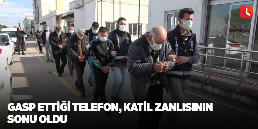 Gasp ettiği telefon, katil zanlısının sonu oldu