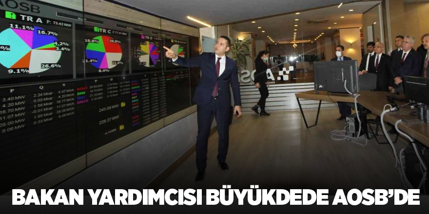 Bakan Yardımcısı Büyükdede AOSB’de