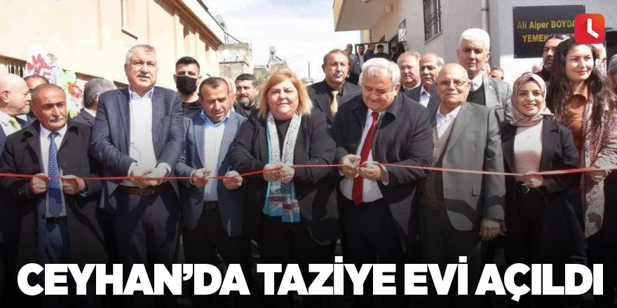 Ceyhan’da taziye evi açıldı