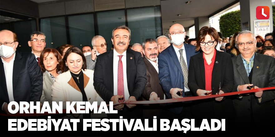 Orhan Kemal Edebiyat Festivali başladı